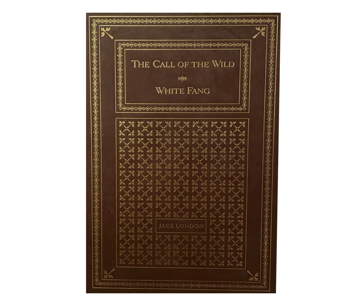 The Call of the Wild & White Fang: Collector's Edition Leather Bound (Used Like New) – January 1, 2005 by Jack London