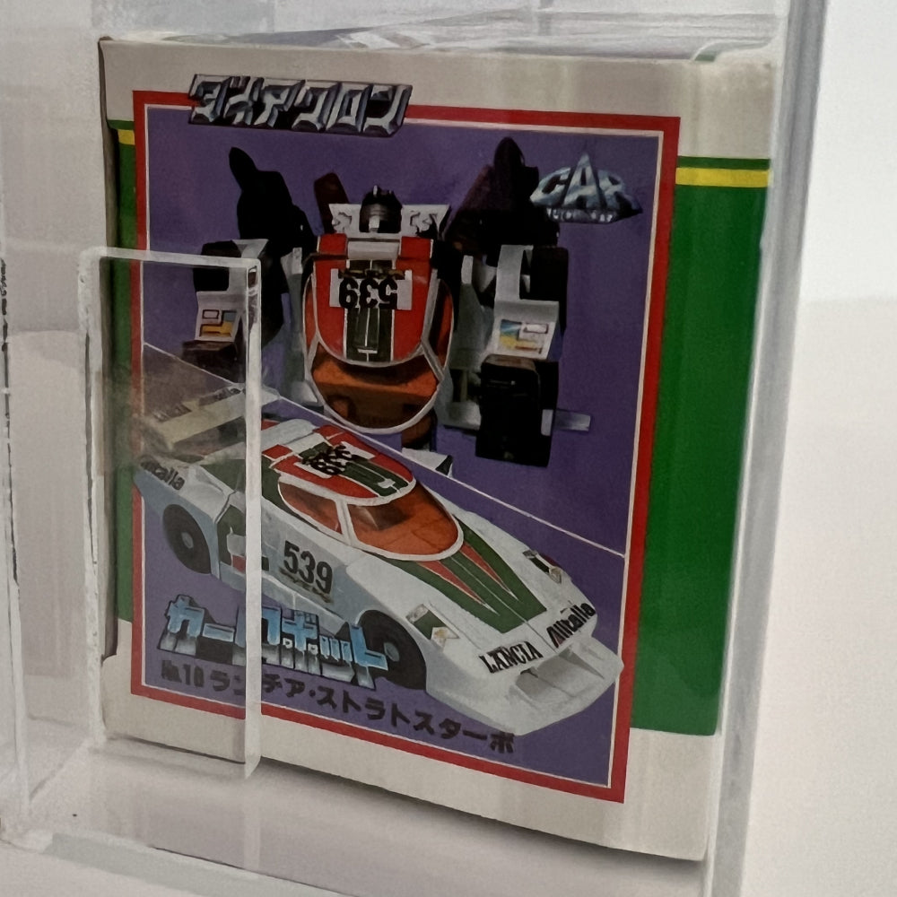 RARE Takara Lancia Stratos Marboro Wheeljack Transformers new unopened original mint condition sealed in acrylic box