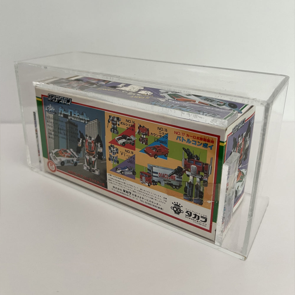 RARE Takara Lancia Stratos Marboro Wheeljack Transformers new unopened original mint condition sealed in acrylic box