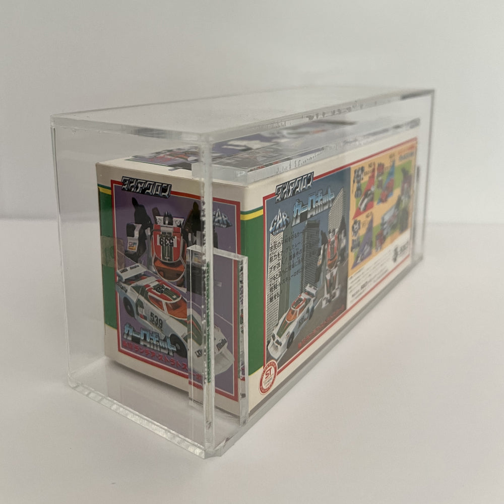 RARE Takara Lancia Stratos Marboro Wheeljack Transformers new unopened original mint condition sealed in acrylic box