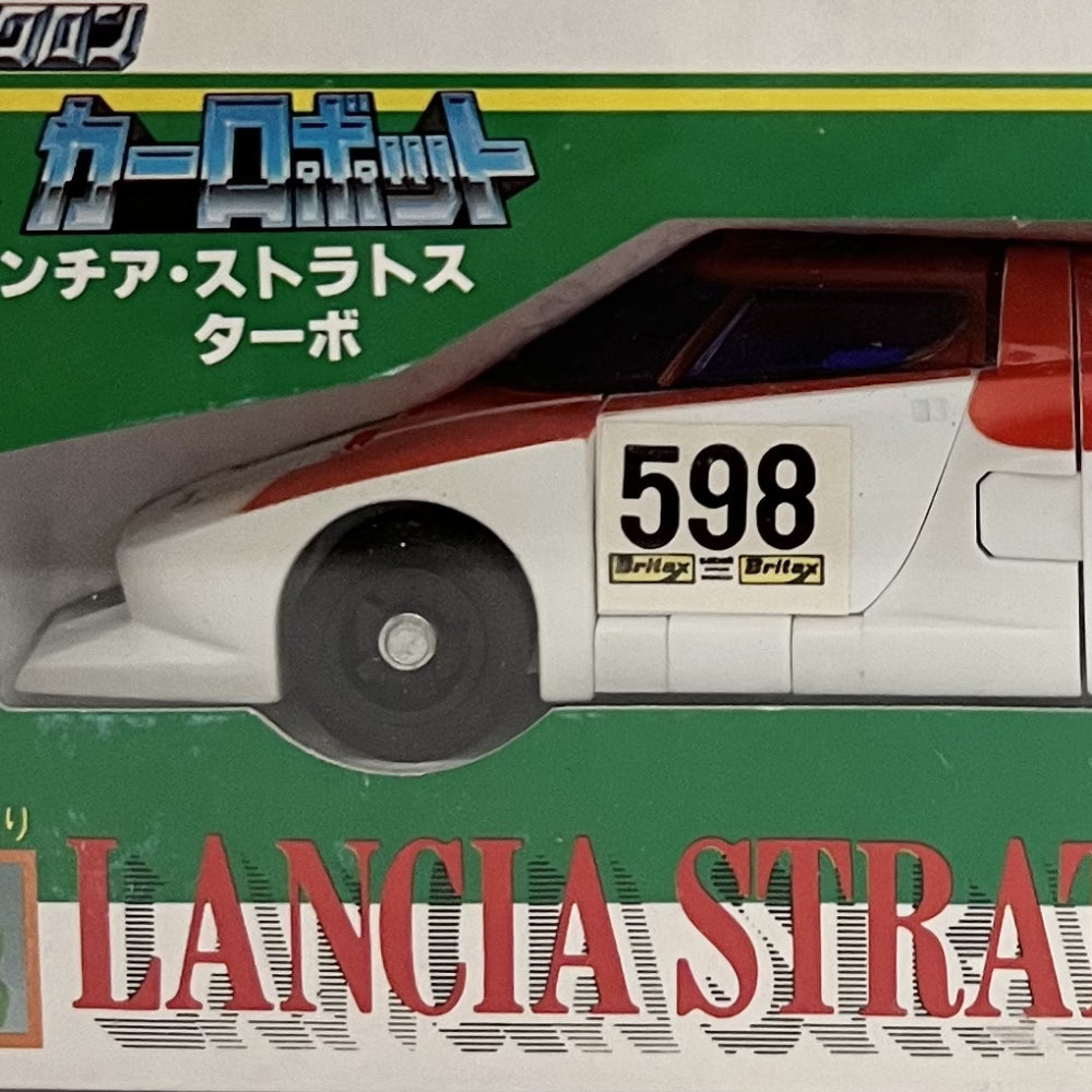 RARE Takara Lancia Stratos Marboro Wheeljack Transformers new unopened original mint condition sealed in acrylic box