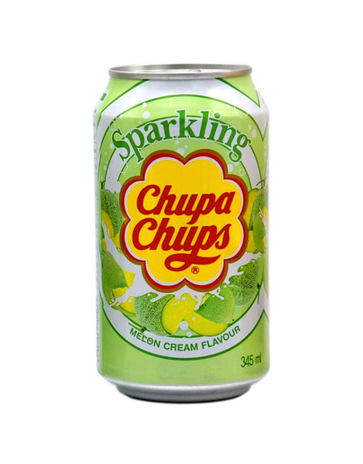 Chupa Chups Sparkling Soda Melon Cream Flavor