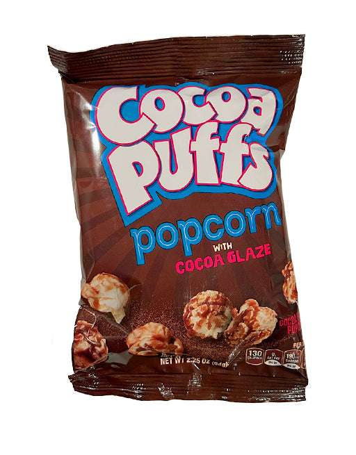 Cocoa Puffs Popcorn with Cocoa Glaze Flavor