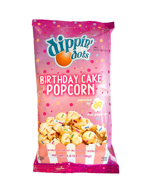 Dippin' Dots Popcorn Birthday Cake Flavor