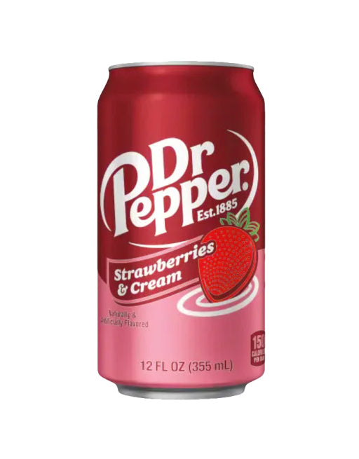Dr Pepper Strawberries & Cream Flavor