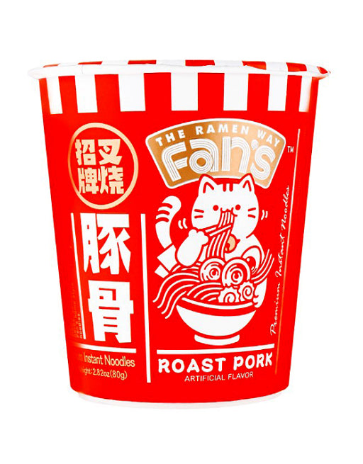 Fan's Instant Noodles Roast Pork Flavor