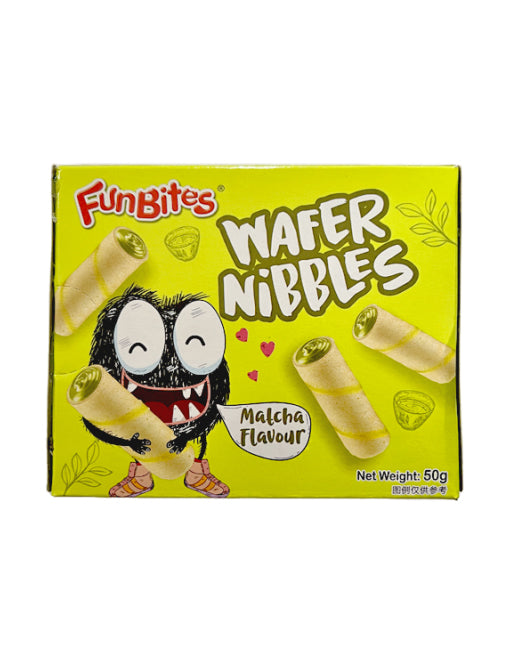 Funbites Wafer Nibbles Matcha Flavor