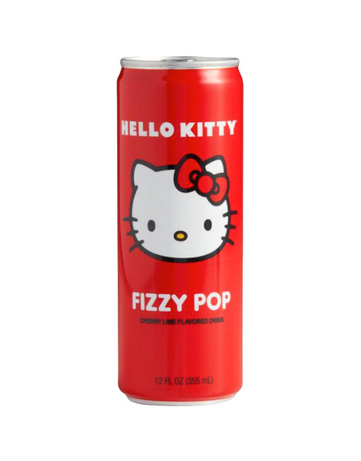Hello Kitty Fizzy Pop Drink Cherry Lime Flavor