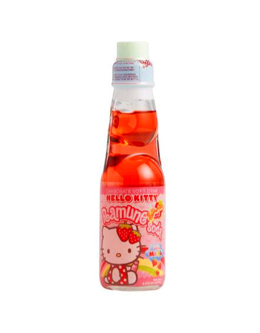 Hello Kitty Ramune Soda Strawberry Flavor