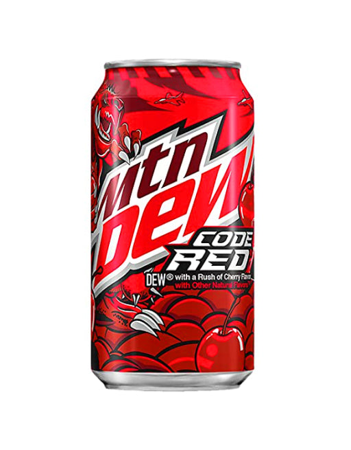 Mountain Dew Code Red Cherry Flavor