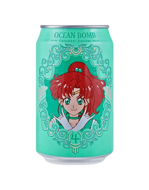 Ocean Bomb Sailor Moon Sparkling Water Cucumber Flavor