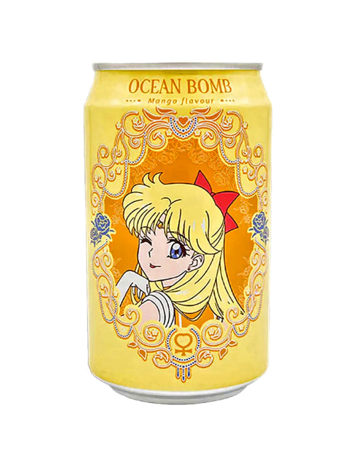 Ocean Bomb Sailor Moon Sparkling Water Mango Flavor