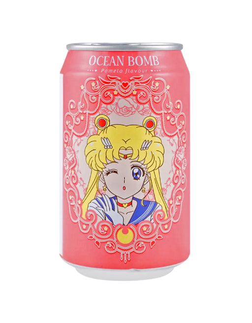 Ocean Bomb Sailor Moon Sparkling Water Pomelo Flavor