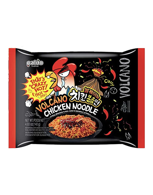 Paldo Volcano Chicken Noodle Curry Flavor
